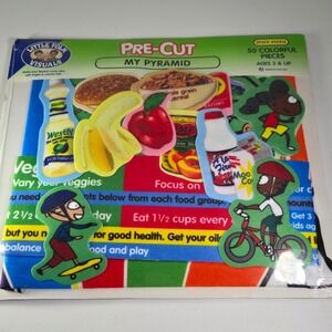 Little Folk Visuals Pre Cut Felt My Pyramid Educational Toy Ages 3 Up